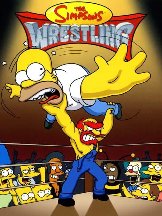 Simpsons Wrestling Recompiled box art