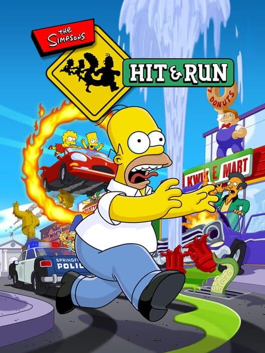 The Simpsons: Hit & Run box art